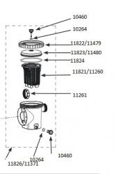 Уплотнительное кольцо для крышки скиммера фильтрующих насосов 200 шт/упак 11824 - фото 4